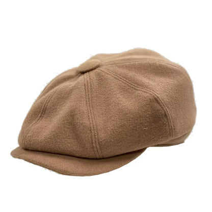 Vegan *Wool* 'Brooklyn' Newsboy Cap