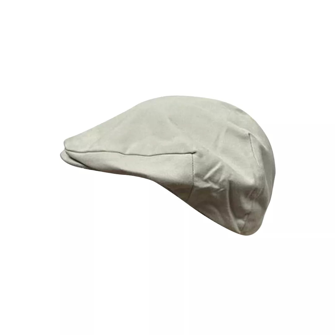 Gorra plana de algodón