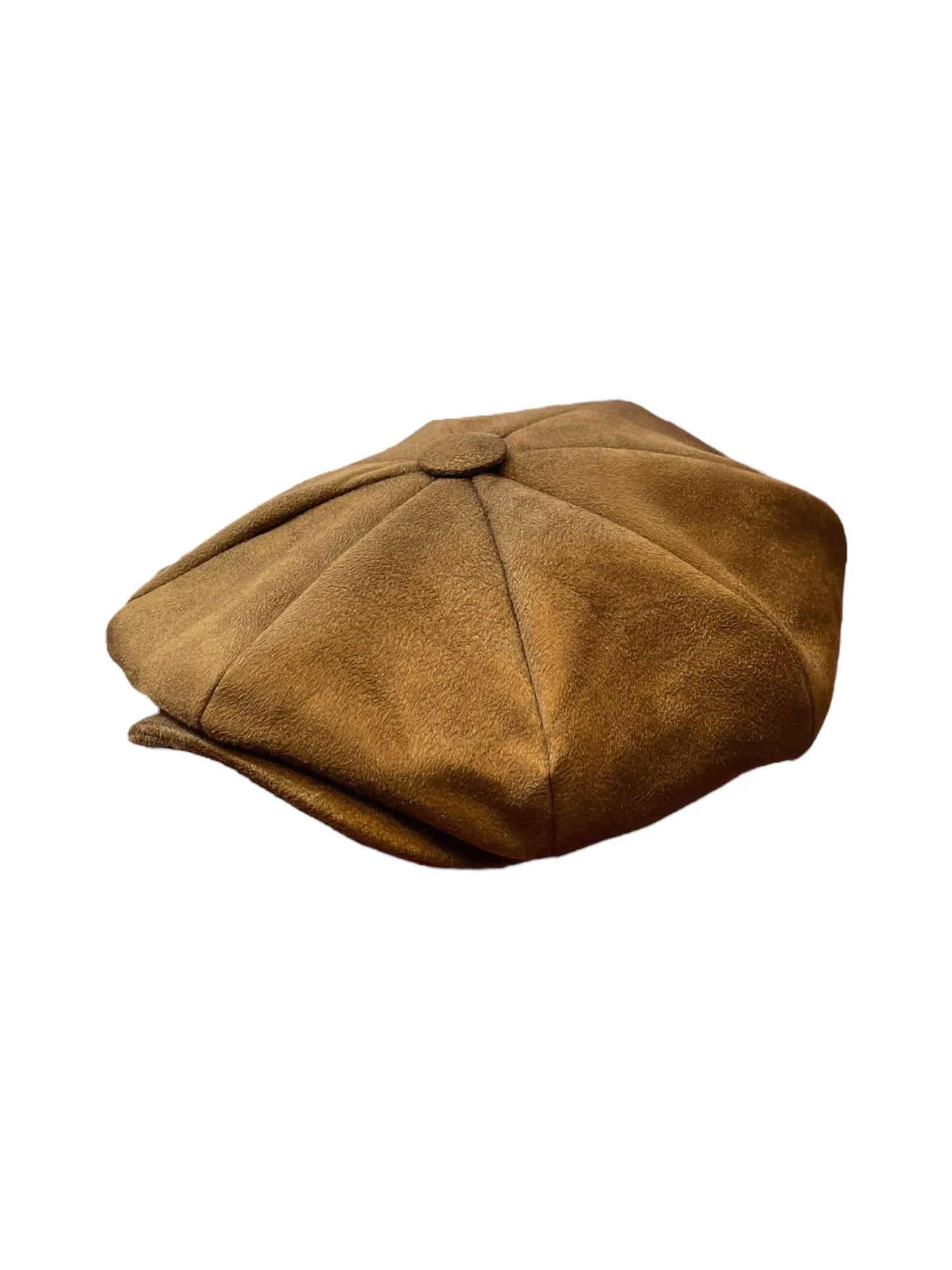 Vegan Suede Hudson 'Brooklyn' Newsboy Cap