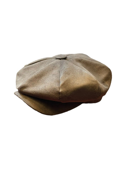 Vegan Suede Hudson 'Brooklyn' Newsboy Cap