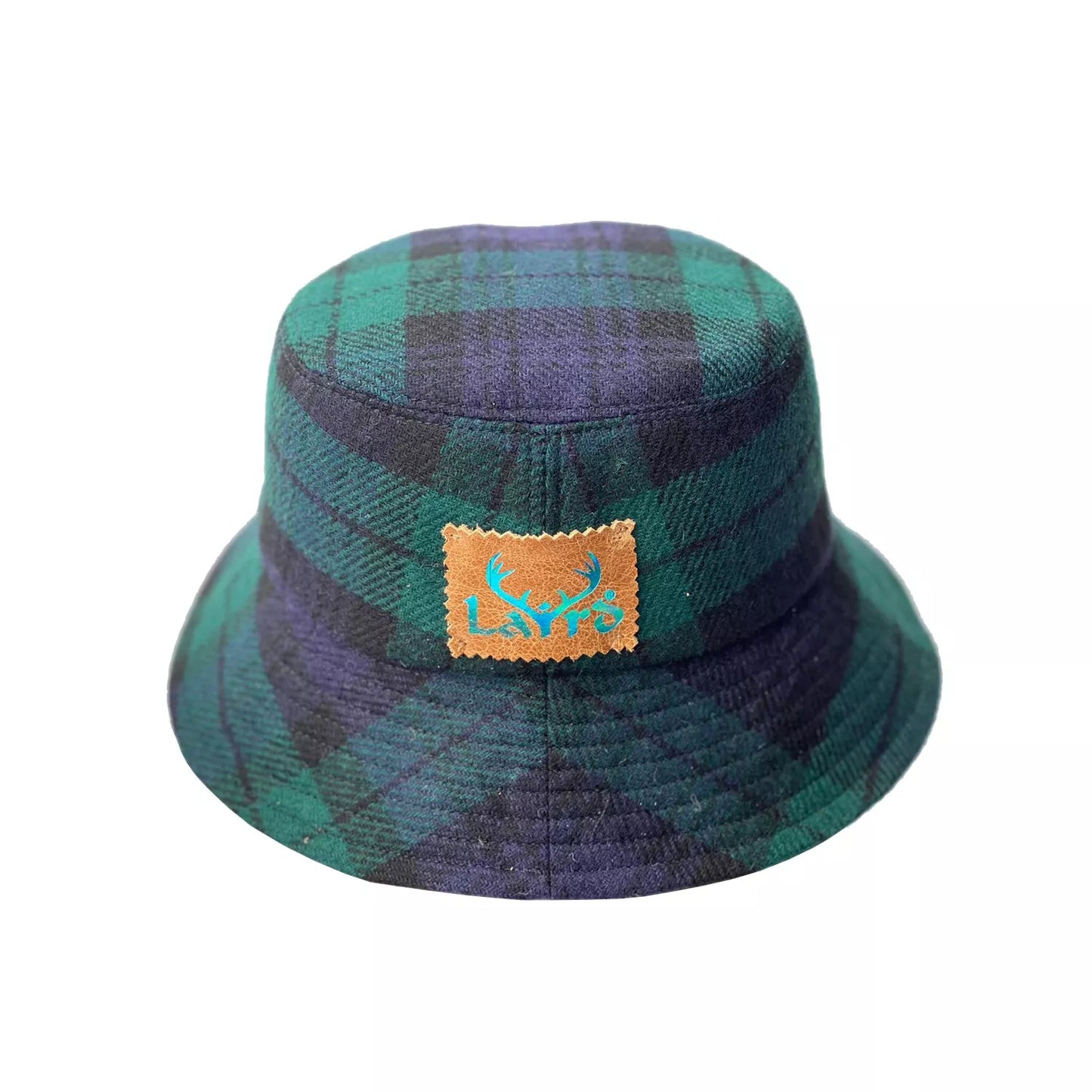 Sombrero de pescador de tartán